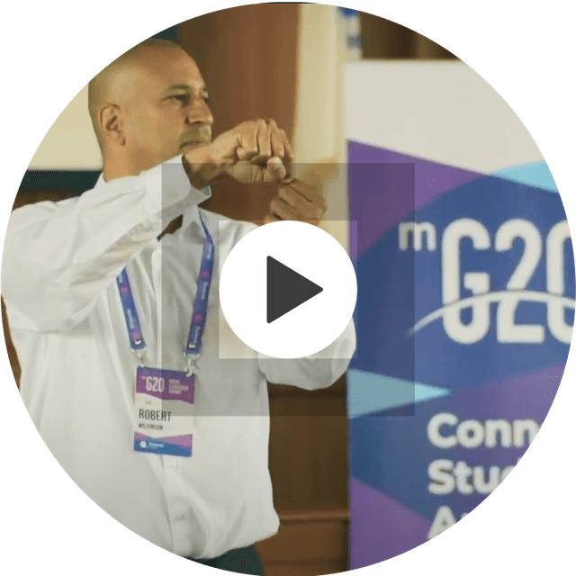 Part 4 - video of students talking about simulation day at model g20