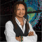 Headshot of Dr. Moriba Jah, professor at University of Texas Austin's Oden Institute